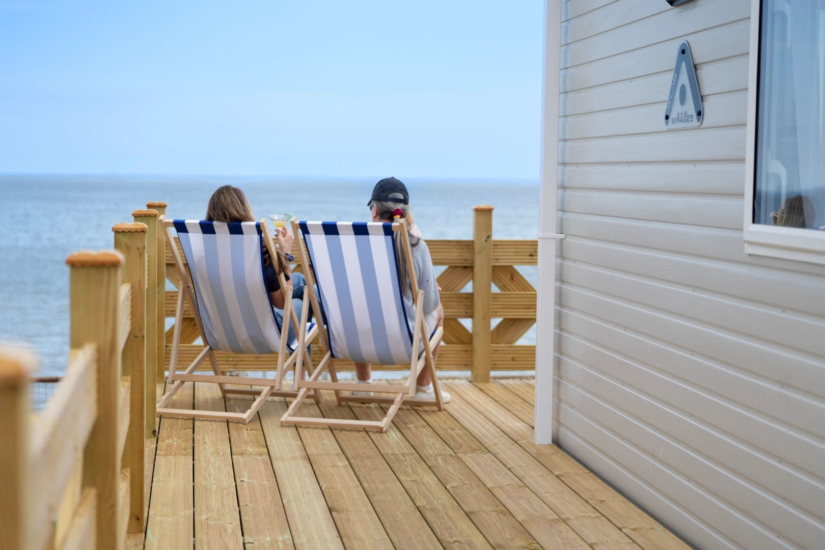 Caravans at Nutts Farm holiday park, Leysdown